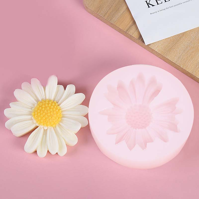 Candle Supplies Storage - DIY Kerze Silikon Form Gänseblümchen Kamille