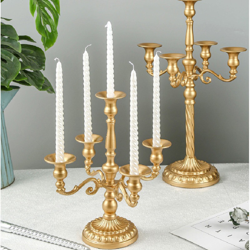 Luxury Candle Supplies Usa - Vintage Kerzenhalter Hochzeitstisch-Dekoration Kerzenständer Wohnzimmer Eleganter