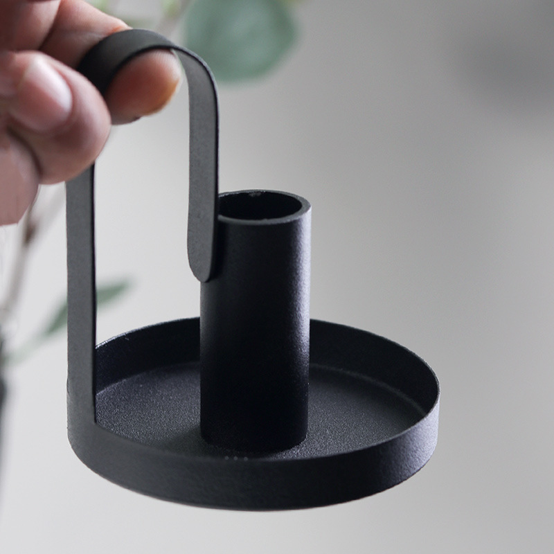 Candle For Supplies - Weihnachtsdekorationszubehör Kerzenhalter Dekoration Metall Kreatives Handtablett
