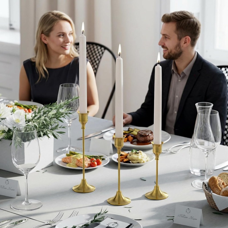 3-teiliges Vintage-Kerzenständ – Candle Quotes Bewertung und Preis