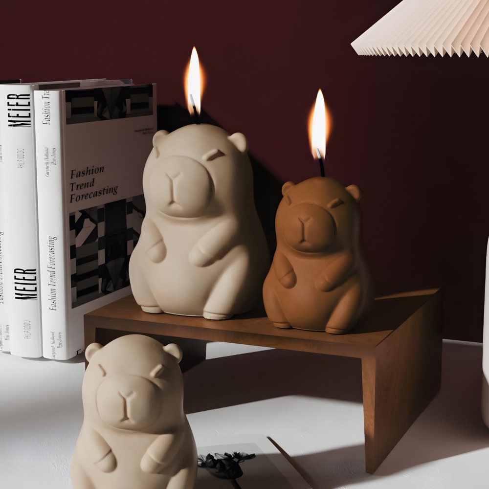 Stehende Capybara-Duftkerze, S – Candle Supplies Storage Bewertung und Preis