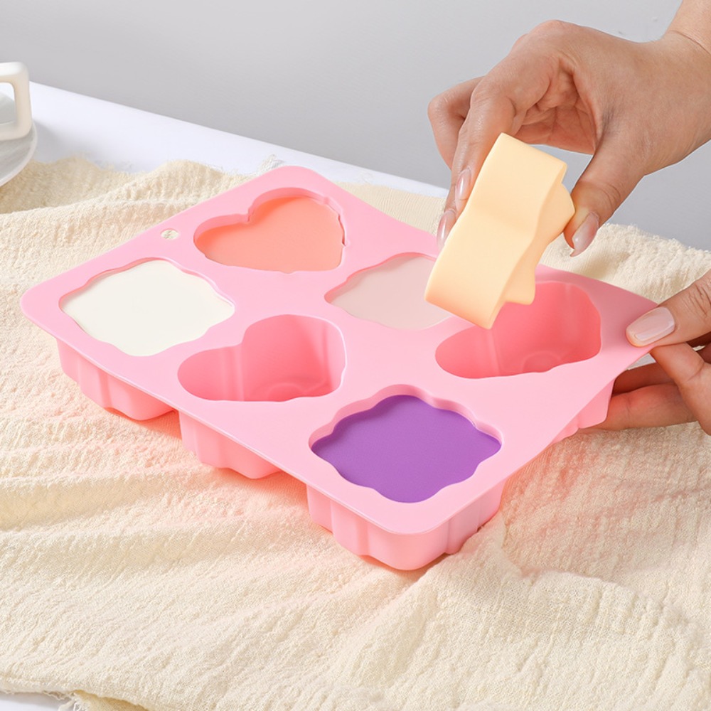 Quadratische herzförmige Silik – Candle Supplies Storage Bewertung und Preis
