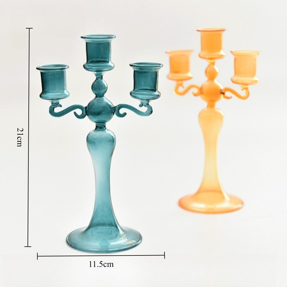 3-Kopf-Retro-transparente Kerz – Candle Quotes Bewertung und Preis