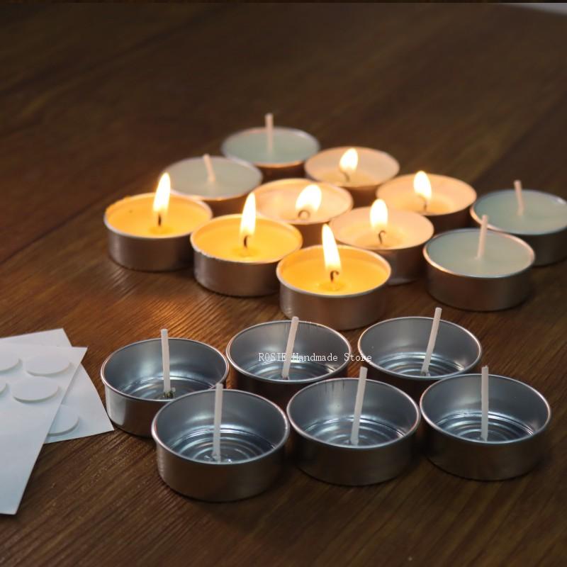 Leere Tee wachs runde Aluminiu – Candle Supplies Storage Bewertung und Preis