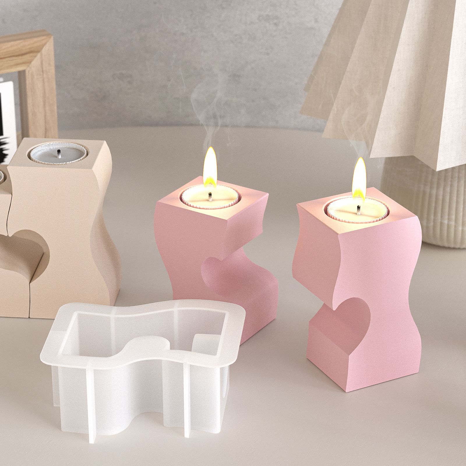 S Herz Kerzenständer Silikon F – Candle Quotes Bewertung und Preis