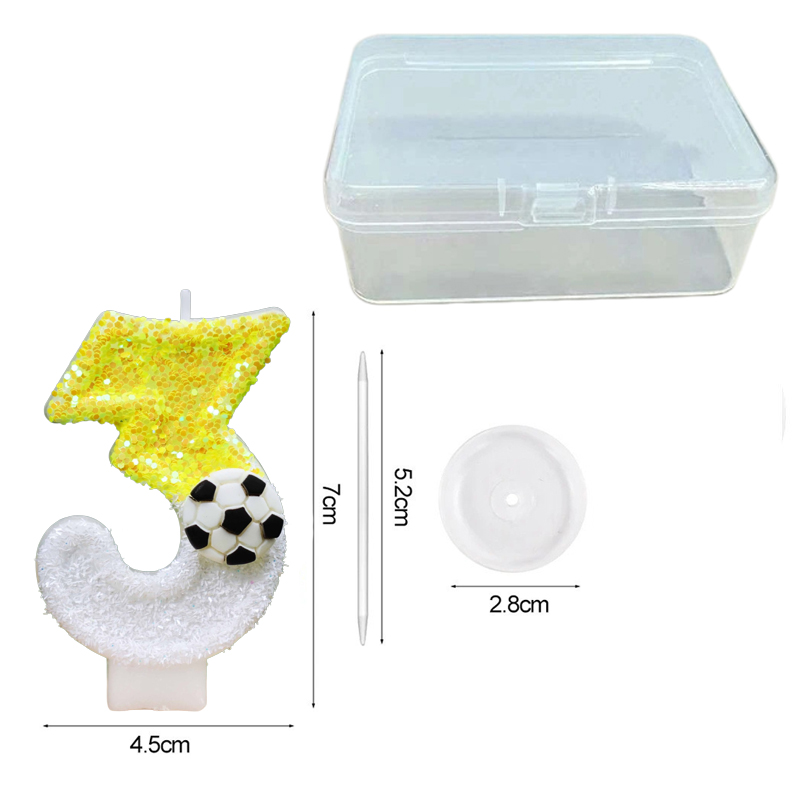 Gelb-Weiße Pailletten Sport Fu – Candle For Supplies Bewertung und Preis