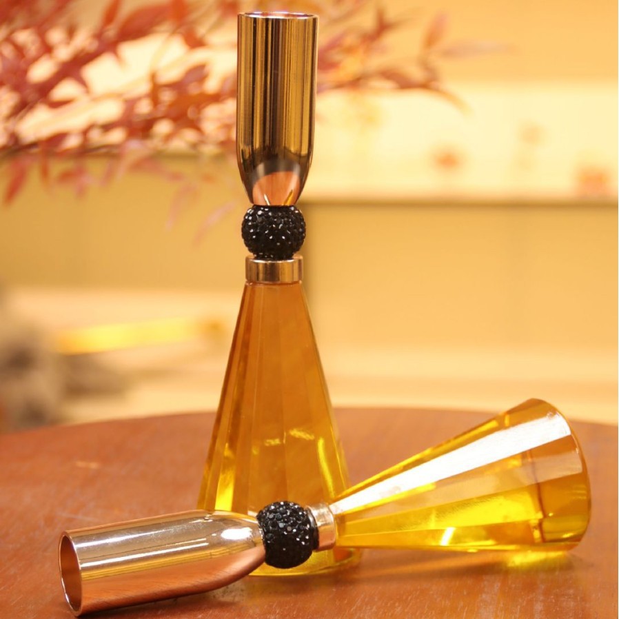 Kerzenhalter aus Kristallglas, – Luxury Candle Supplies Usa Bewertung und Preis