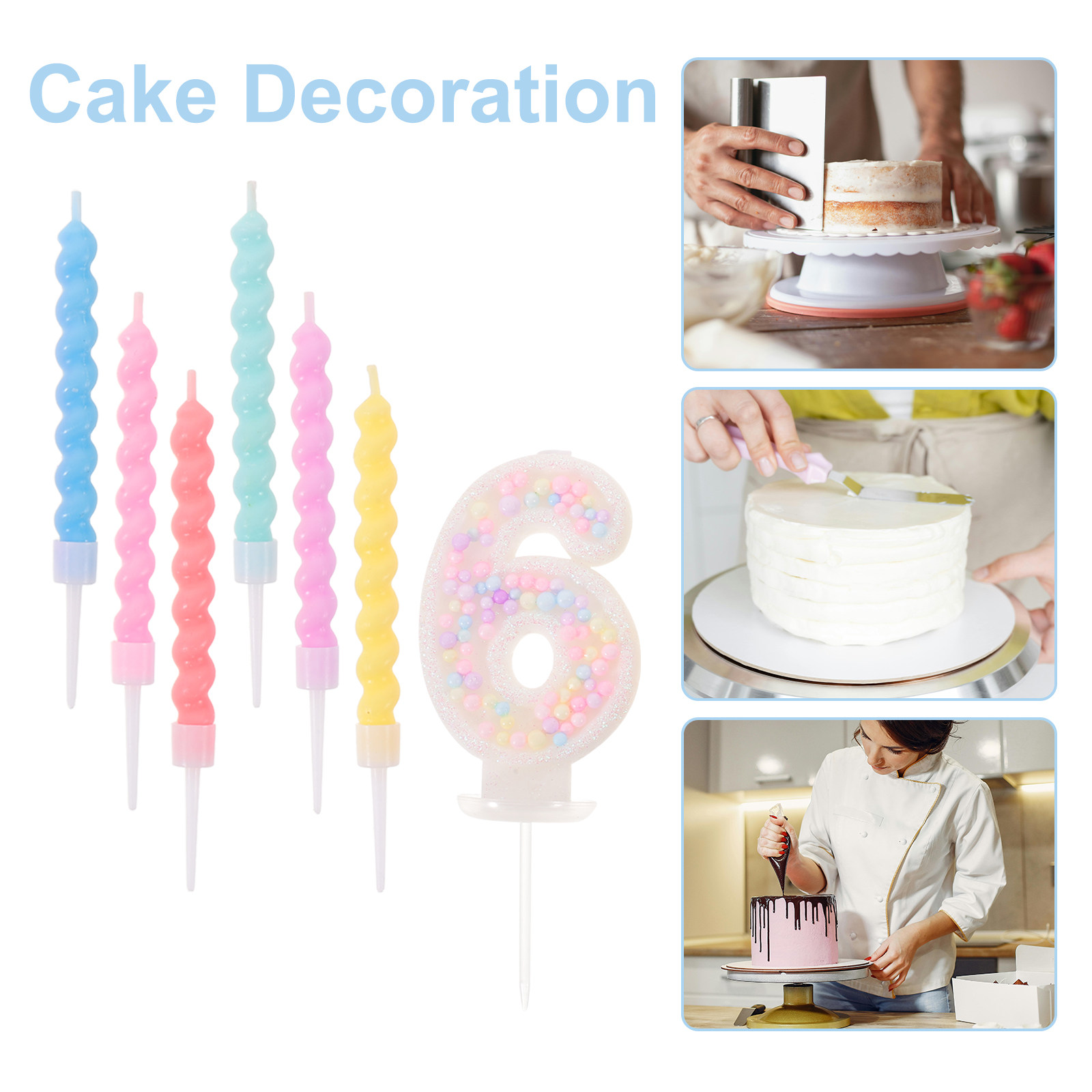 13-teiliges Set Bunte Spiral-G – Candle For Supplies Bewertung und Preis