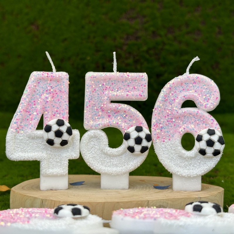 Rosa-Weiße Pailletten Sport Fu – Candle For Supplies Bewertung und Preis
