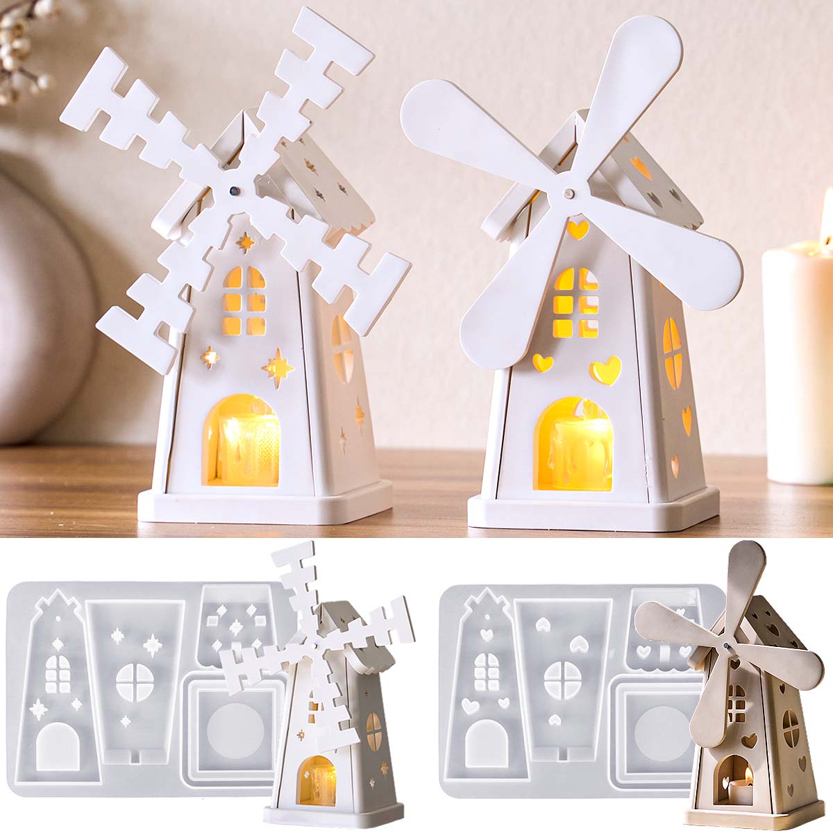 Kreativität Spinning Windmühle – Candle Quotes Bewertung und Preis
